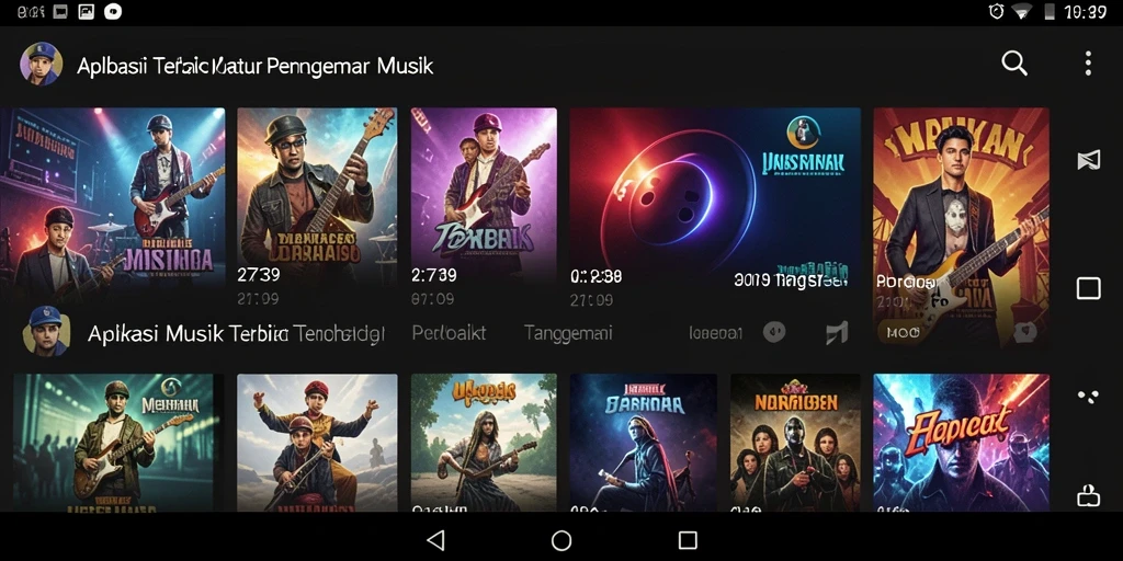 Screenshot 2739 menampilkan antarmuka permainan musik yang menawan.