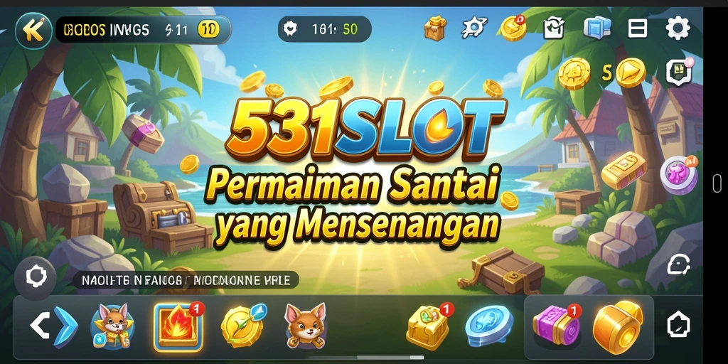 Gameplay menarik di 531SLOT dengan warna-warni cerah.