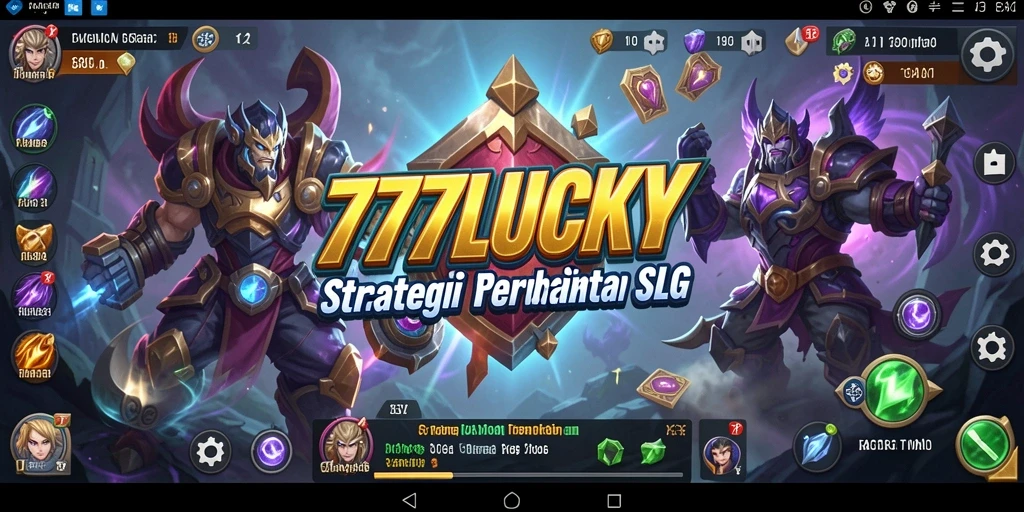 Tampilan permainan 777LUCKY yang mendebarkan dan penuh strategi.