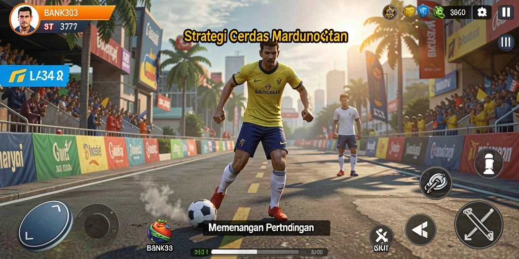 Tampilan gameplay menarik dari BANK303 dengan strategi yang mendebarkan.