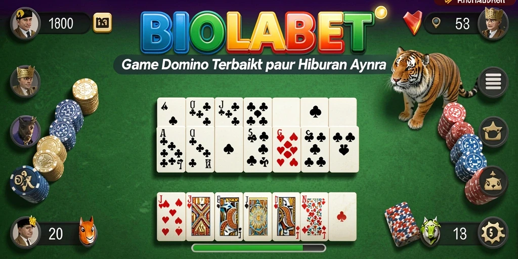 Screenshot gameplay menampilkan keseruan permainan Domino.