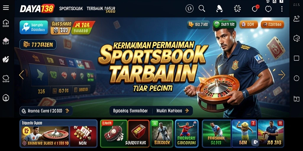 Tangkapan layar dari gameplay Sportsbook yang menarik di DAYA138.