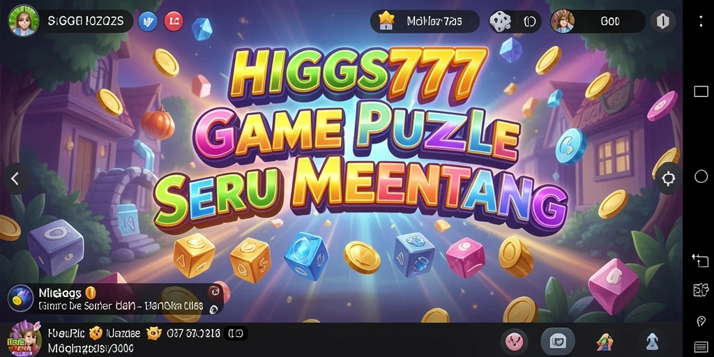 Tampilan gameplay seru dan menantang di HIGGS777.