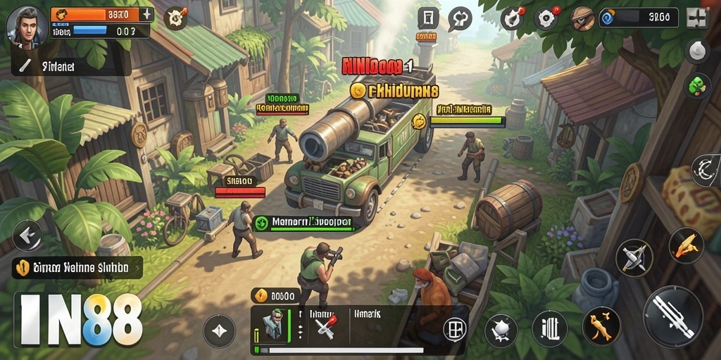 Screenshot utama IN88 menunjukkan gameplay yang mendalam dan interaktif.