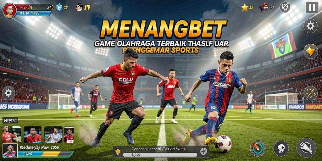 Tampilan seru permainan MENANGBET dengan elemen olahraga yang menarik.