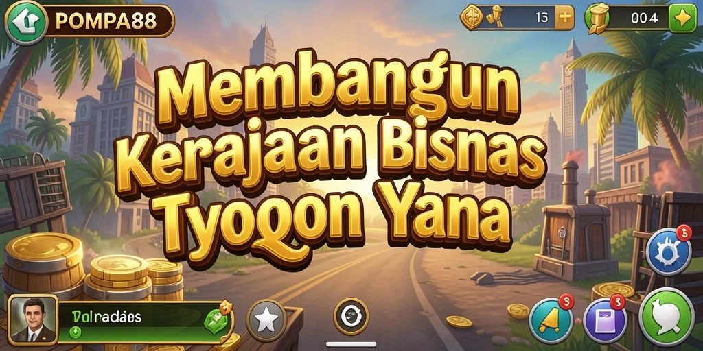 Screenshot menampilkan gameplay seru dari POMPA88 yang menggugah semangat bisnis.