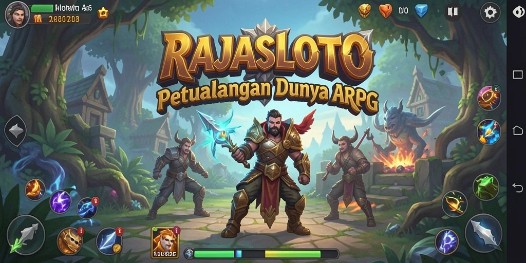 Tampilan seru dari gameplay RAJASLOTO yang penuh aksi.