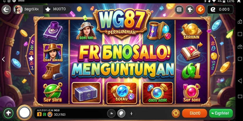 Tampilan gameplay seru WG87 dengan grafis mengagumkan.