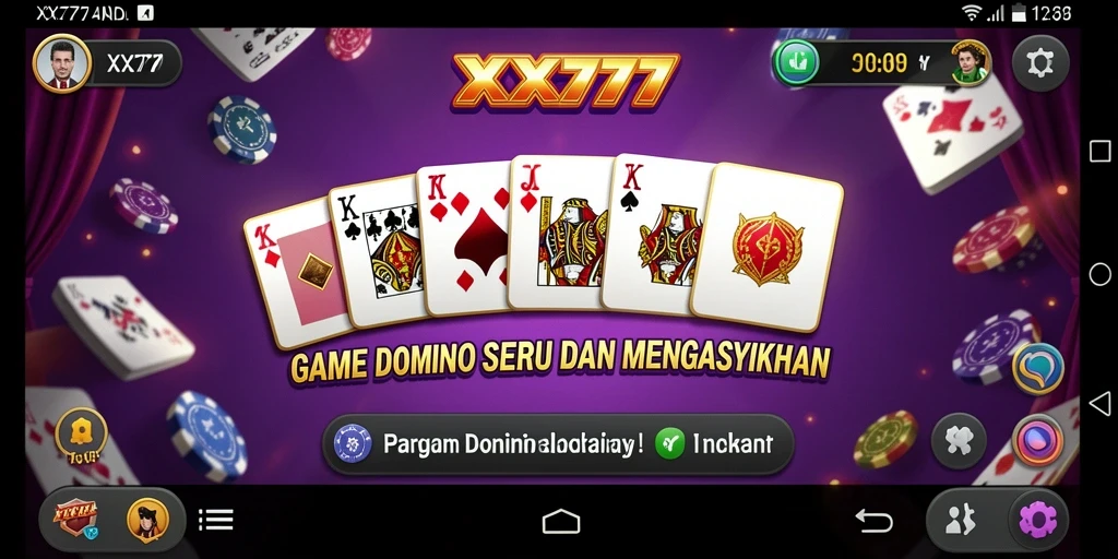 Tampilan gameplay seru dan interaksi antar pemain di XXX777.
